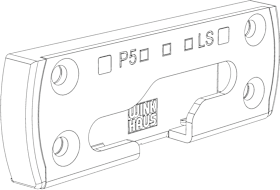Winkhaus DK-Sicherheitsschließblech, SBS.K.PAB.360, DIN Links, Stahl 5107633