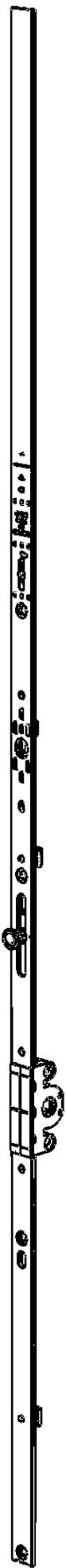 Winkhaus Drehkipp-Getriebe, GAK.PP.1100-1, D 15,5mm,DIN Links-Rechts, silber, verzinkt 5102168