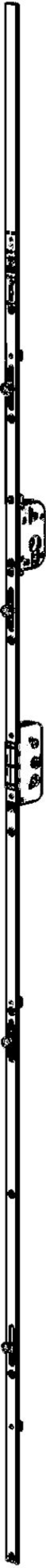 Winkhaus Drehkipp-Getriebe, GAKA.PP.2000-4, D 30mm,DIN Links-Rechts, silber, verzinkt 5102181