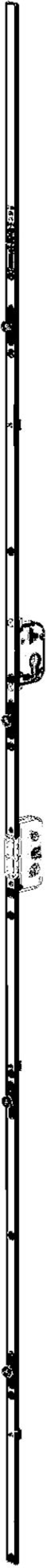 Winkhaus Drehkipp-Getriebe, GAKA.PP.2225-4, D 35mm,DIN Links-Rechts, silber, verzinkt 5102186