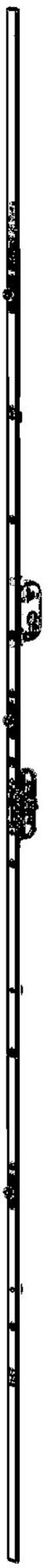 Winkhaus Drehkipp-Getriebe, GAMA.PP.2300-3, D 30mm,DIN Links-Rechts, silber, verzinkt 5102189