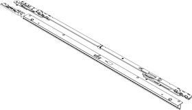 Winkhaus Parallelschiebe-Set Gleitsch.m.Haltesch., PPSK 1300, Aluminium, Si, verzinkt, rs 5104598