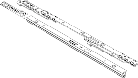 Winkhaus Parallelschiebe-Set Gleitsch.m.Haltesch., PPSK.ALU 950, ALU, silb., verzinkt, ls 5104605