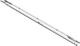 Winkhaus PS-Set Gleitschere mit Halteschiene, PPSK.ALU 2000, Aluminium, silber, verz., rs 5104610