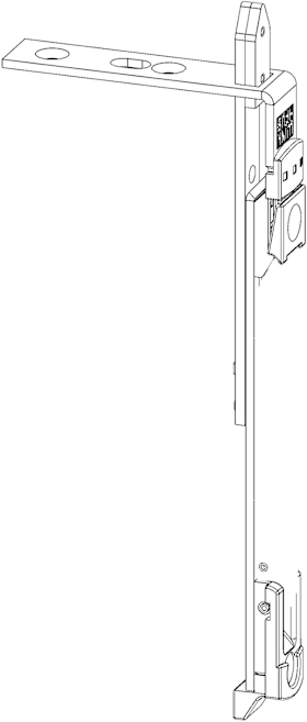 T-TÜRKANTRIEGEL GASZ 16X157 SP10 MC 5080021