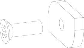 T-SETX100KLEMMPLA.12-24+M4X12MC, 4934086 