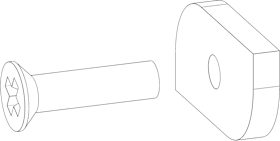 T-SETX100KLEMMPLA.12-24+M4X16MC, 4934732 