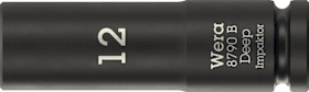 Wera Steckschlüsseleinsatz, 3/8"-Antrieb 8790 B Impaktor Deep 12,0