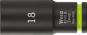 Wera Steckschlüsseleinsatz, 3/8"-Antrieb 8790 B Impaktor Deep 18,0