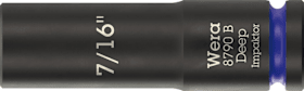 Wera Steckschlüsseleinsatz, 3/8"-Antrieb 8790 B Impaktor Deep 7/16"