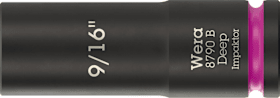 Wera Steckschlüsseleinsatz, 3/8"-Antrieb 8790 B Impaktor Deep 9/16"