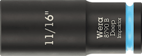 Wera Steckschlüsseleinsatz, 3/8"-Antrieb 8790 B Impaktor Deep 11/16"