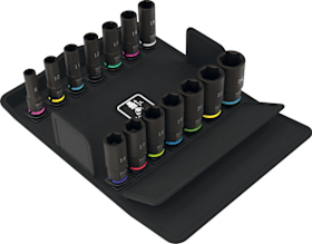 Wera Steckschlüsseleinsatz-Satz, 3/8"-Antrieb 8790 B Impaktor Deep Set 1