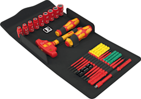 Wera VDE-isolierter Schraubendrehersatz Kraftform Kompakt VDE 24 Allrounder Set 1