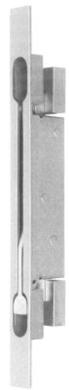 FUHR Kantriegel 345 K,D35mm,24x285mm eckig, galvanisch verzinkt