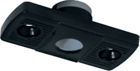 FUHR Schließteil RS57368,für Rundstange 10,schwarz lack.