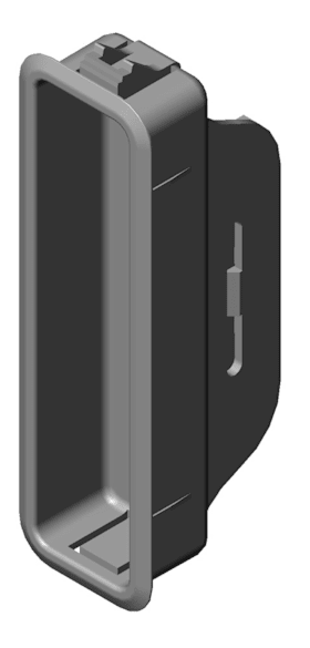 Kunststoff-Hinterfütterung 2514-116/SG