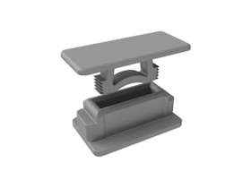 Diverses Zubehör f. MFV z.B. Bodenbuchse, Einzelteile usw ABDECKUNG 498/T2-LOCHUNG.SG 2 TEILIG