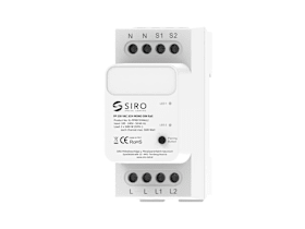 PUSHPOWER 230VAC 2CH MONO HUTSCHIENE SL-PPREC03RAIL2