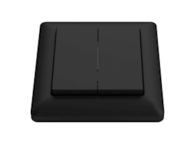 PUSHPOWER STANDARD 55 4-FACH-SCHALTER SCHWARZ SL-PP55W4K1