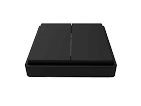 PUSHPOWER AUFBAU 4-FACH-SCHALTER SCHWARZ SL-PPA55W4K1