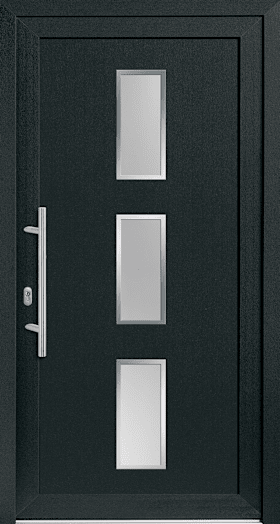 KS HAUSTÜRFÜLL. TABORI NOW 3E A:7016.167 I.9016, 900X2100X36MM 3-FACH GLAS, SATIN