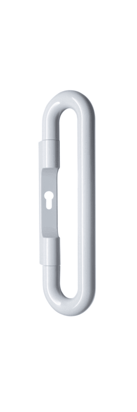 DRÜCKERGRIFF 550 18 STIFT GETEILT 72.3PS FELSGRAU