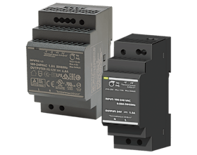 SCHALTNETZTEIL HUTSCHIENENMONT 12VDC/4,5A FLACHE BAUFORM