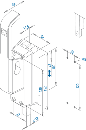 TREIBRIEGEL TP988 RS ELOX. 