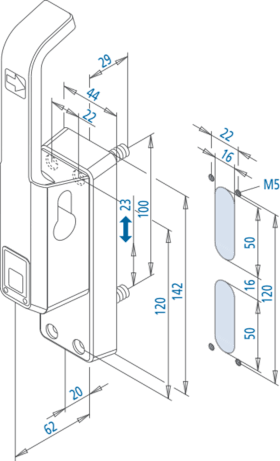 TREIBRIEGEL 989 LS ELOX (9065480) 