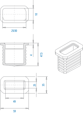 STEINBÜ 918A2 25X10+30X10 PASS NEUE VERSION GR 2 ZG NR 5-53106/2