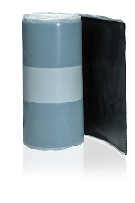 blaugelb Wand- & Kaminanschluss SCHWARZ 300 X 5000 MM