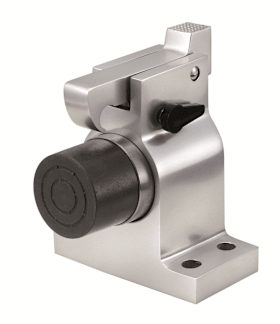 OT-TÜRF.STELLER,MIT FANGHAKEN,ALUMINIUM 1010.31 Z. AUFSCHRAUBEN,SILBERFAR. ELOX.