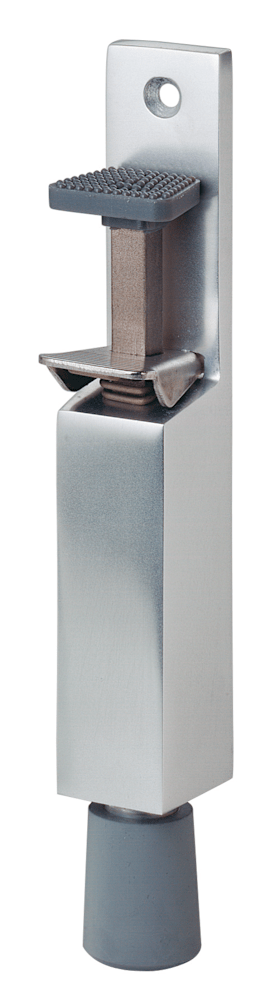 OT-TÜRFESTSTELLER,MIT TRETBOLZEN,HUB30MM 1081.02 Z.AUFSCHR.ALU,F1 EINBR.LACK.