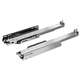 Vollauszug Actro 5D   L (40 kg) mit Push to open,   600 mm,   links und rechts