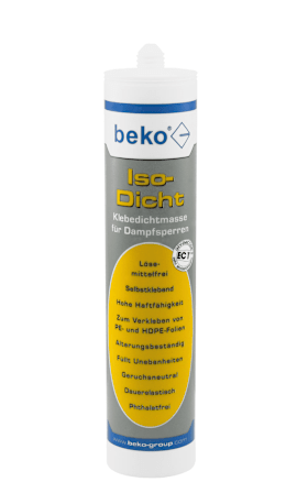 BEKO ISO-DICHT KLEBEDICHTMASSE F. DAMPF- SPERREN 235 310 310ML KAT. BLAU