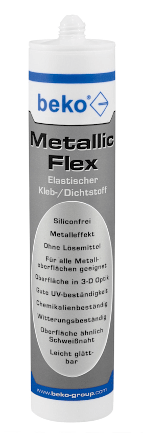 BEKO METALLIC FLEX METALIC SILBER ELAST- ISCHER 1-K KLEB-/DICHTST. 247 305 1 305G