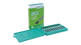 EASY Q KUGELKOPFFRÄSER: SET A 10 STÜCK AUFSATZSTÜCKE FÜR FRÄSMASCHINEN 4050010