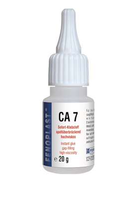 FENOPLAST CA7 SEKUNDENKLEBSTOFF 20G RUNDFLASCHE 200116 VE=20 ST HOCHVISK