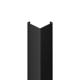 Coverprofil,  schwarz matt