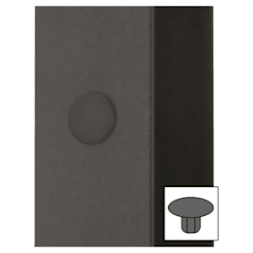 Abdeckkappe für Gewindestift,  weiß matt