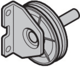 STÜTZWINKEL SEILUMLENKUNG SEILROLLE BES. Z BZ