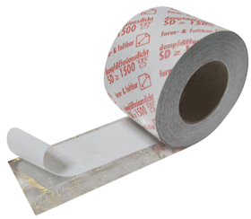 KONTEX FENSTERDICHTBAND INNEN ALU VARIANTE E SILBER 150MM IAPDR0150BM