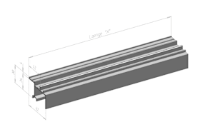FUEHRUNGSSCHIENE HH0130-02 GR.500 EV1 B1 151341
