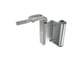 SIEGENIA-AUBI Winkelband H-12/20-9 Titan DH mit Drehhemmung Stahl galvanisiert 12 mm 130 kg