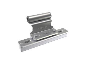 SIEGENIA-AUBI Kippflügelband KF12/20-10, titan silber, Stahl, seiten- und höhenverstellbar, 50 kg