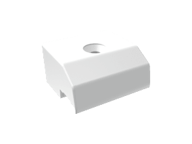 AUFLAUF A0608 RAL9003 WEISS K100 310281
