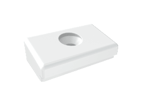 AUFLAUFBOCK R RAL9003 813065