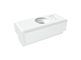 AUFLAUFBOCK R A0800 RAL9003 863008