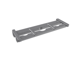 UNTERLEGPLATTE RB/FPS A1660 EDELSTAHL-S. 889107